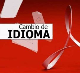 cambiar idioma acrobat pro dc