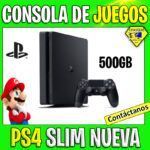 CONSOLA PS4 SLIM NUEVA DE 500GB