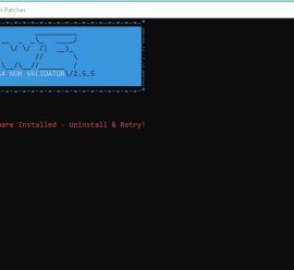 Error Bwe nor validator