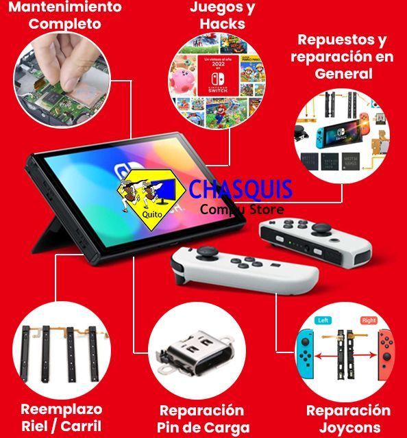nintendo switch servicio tecnico