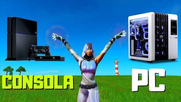 Es mas facil jugar Fortnite en PC o PS4