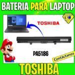 BATERÍA LAPTOP TOSHIBA MODELO PA5186 ORIGINAL BLANCA