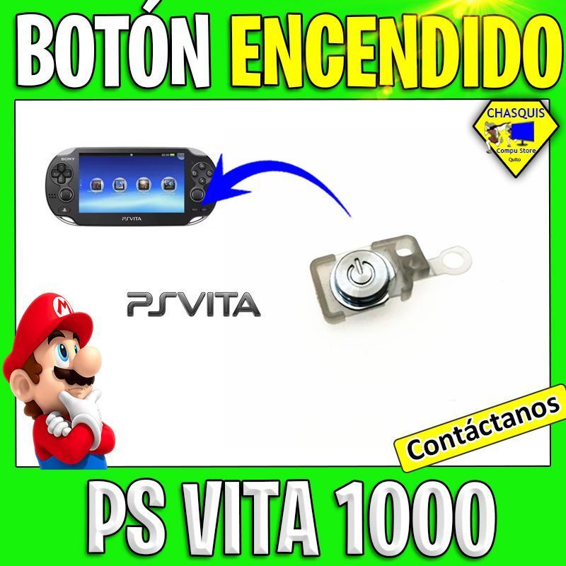 BOTON DE ENCENDIDO PSVITA FAT/ PS VITA 1000