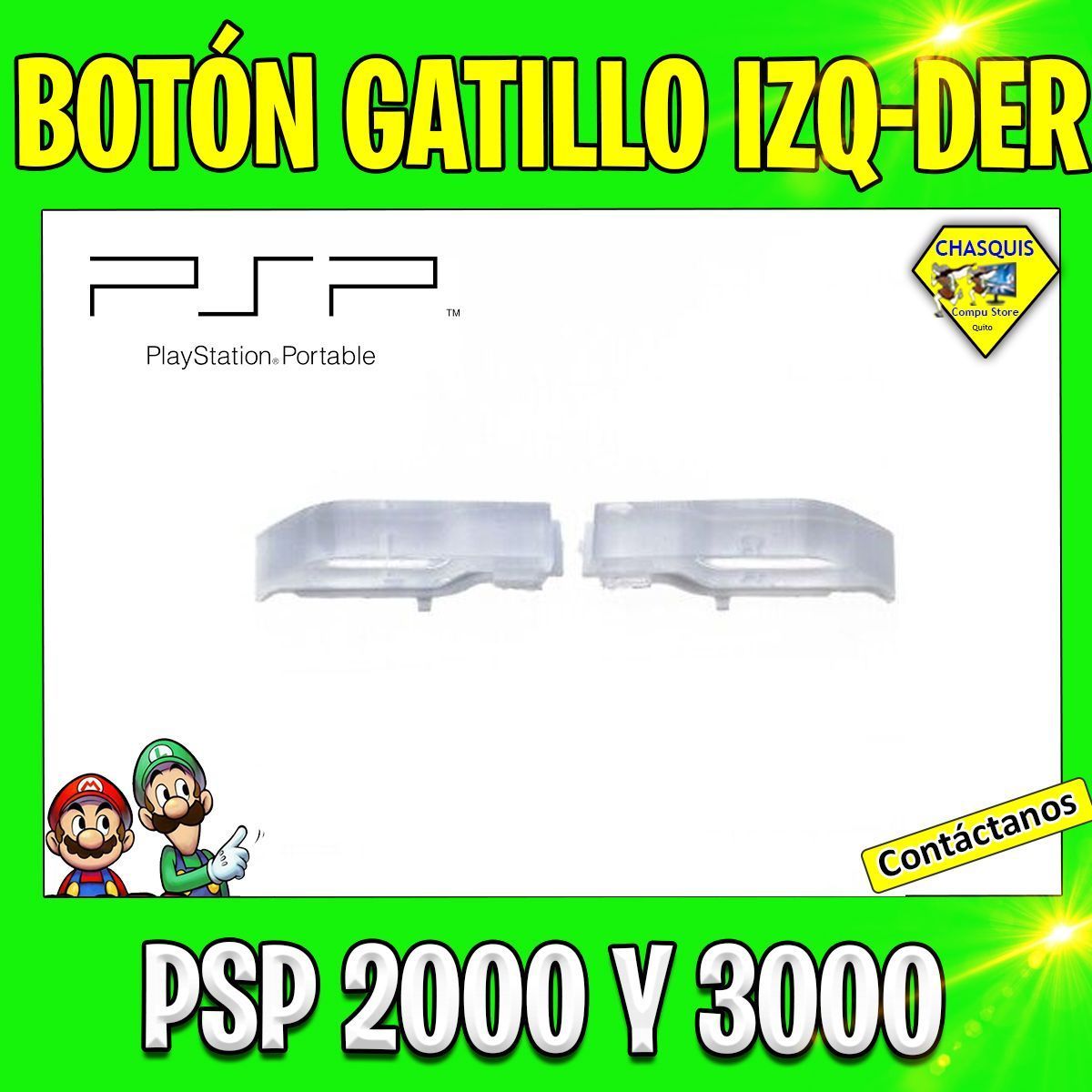 BOTON DE DISPARO IZQUIERO DERECHO/ GATILLO PARA PSP 2000/ 3000