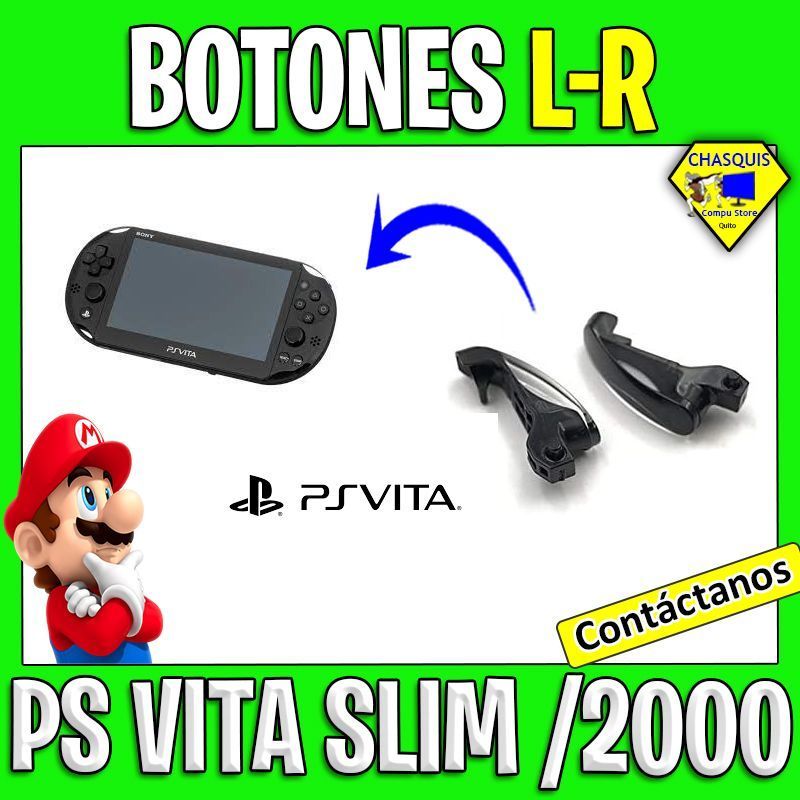 BOTONES L Y R/ BOTONES DE DISPARO PSVITA 2000 PS VITA SLIM