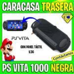 CARCASA TRASERA NEGRA PARA PS VITA 1000 PSVITA FAT CON PANEL TÁCTIL VERSIÓN 3G