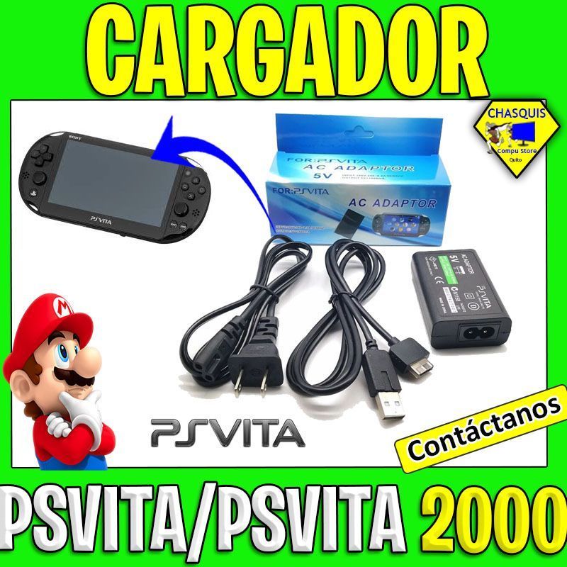 CARGADOR PSVITA/ PS VITA SLIM 2000