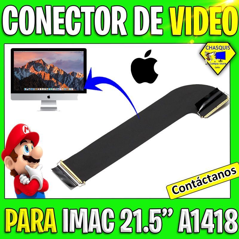 CONECTOR DE VIDEO CABLE DE VIDEO LCD PARA IMAC 21.5" A1418