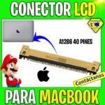 CONECTOR LCD MACBOOK A1286 40 PINES