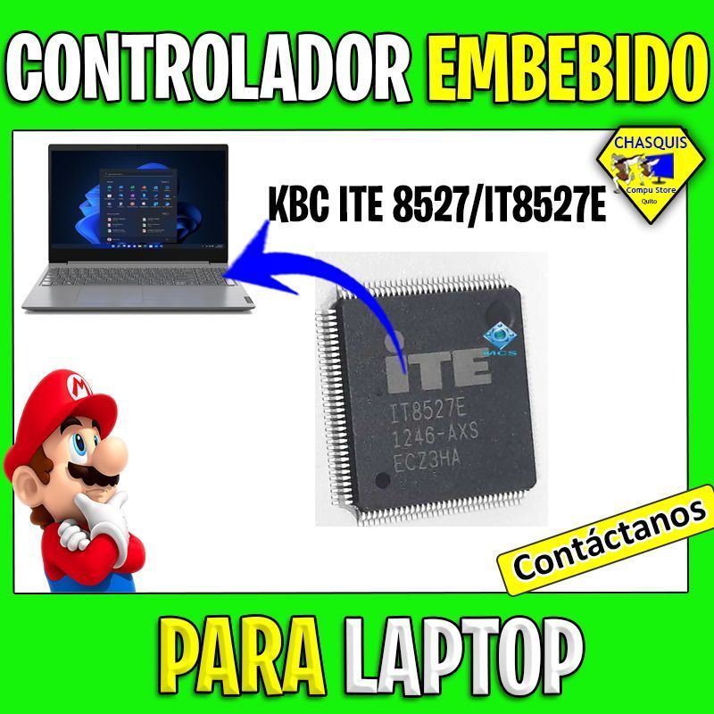 CONTROLADOR EMBEBIDO LAPTOP KBC ITE 8527 / IT8527E