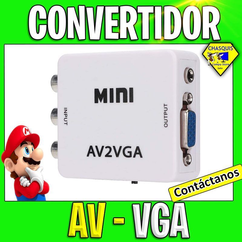 CONVERTIDOR AV A VGA