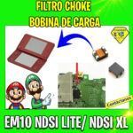 FILTRO CHOKE BOBINA DE CARGA EM10 PARA NINTENDO DS LITE NDSL / NDSI XL / DSI XL