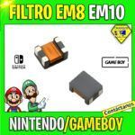 FILTRO EM8 EM10 PARA NINTENDO DSLITE/ NDSL/ GAMEBOY ADVANCE GBA SP