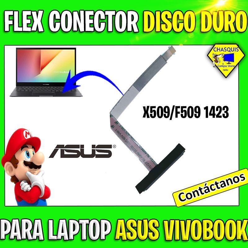 FLEX CONECTOR DE DISCO DURO LAPTOP ASUS VIVOBOOK 15 X509/ F509 1423-00QD000
