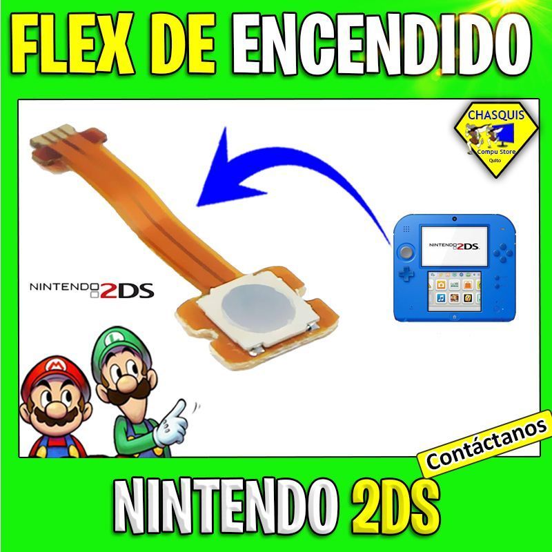 FLEX DE BOTON DE INICIO NINTENDO 2DS