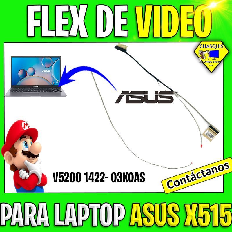 FLEX DE VIDEO ASUS X515/ X515EA8 X515JA/ X515MA/ F515/ V5200 1422-03K0AS