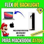 FLEX DE BACKLIGHT UNIDAD PARA MAC A1706/ A1708/  A1707 821-01228-A AÑO 2016 2017