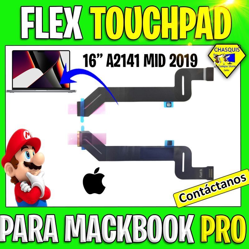 FLEX TOUCHPAD PARA MACBOOK PRO 16" A2141 MID 2019 821-02250-A