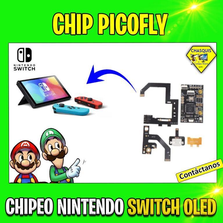CHIP HWFLY RP2040 ZERO PICOFLY PARA CHIPEO NINTENDO SWITCH OLED/ LITE ...