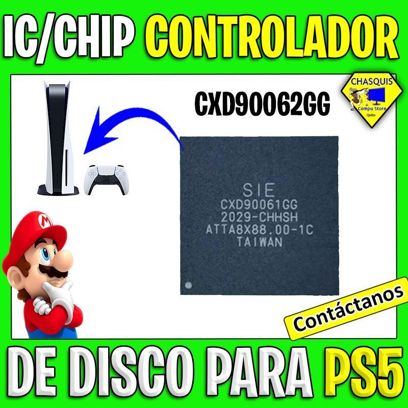 IC CHIP CONTROLADOR DE DISCO PARA PS5 CXD90062GG