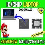 IC CHIP LAPTOP REDUCTOR SINCRONO DE DOS CANALES RT6575DGQW 5X=5D /5X=2M /5X=1E /5X=1J