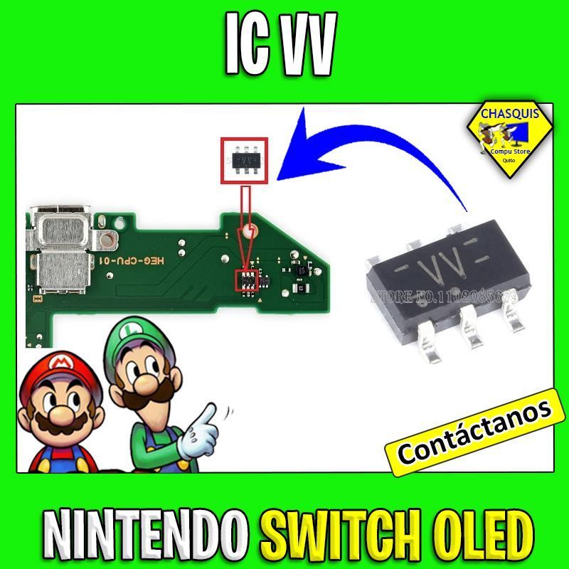IC VV NINTENDO SWITCH OLED