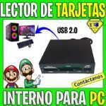 LECTOR DE TARJETAS INTERNO PARA PC CON USB 2.0