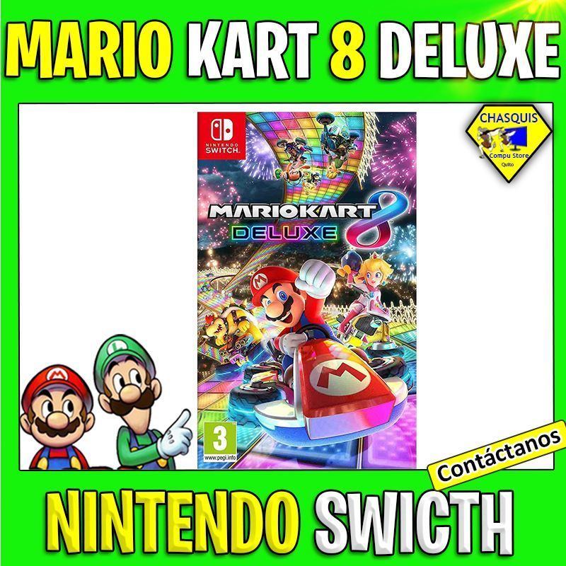 JUEGO DE NINTENDO SWITCH MARIO KART 8 DELUXE