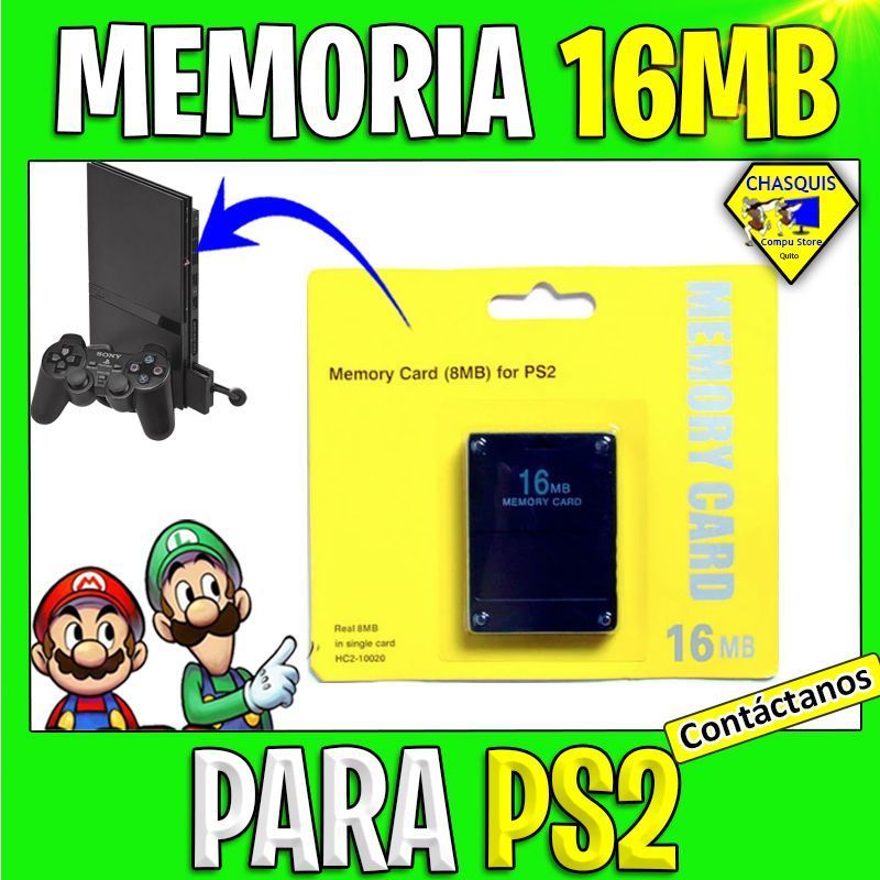 MEMORIA PARA PS2 16MB