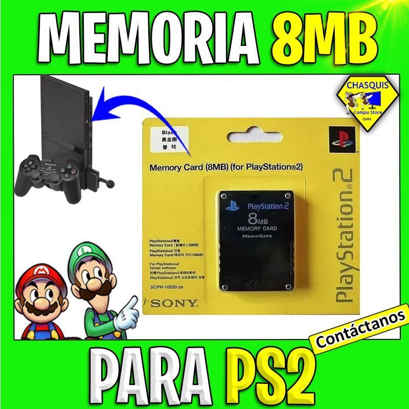 MEMORIA PARA PS2 8MB
