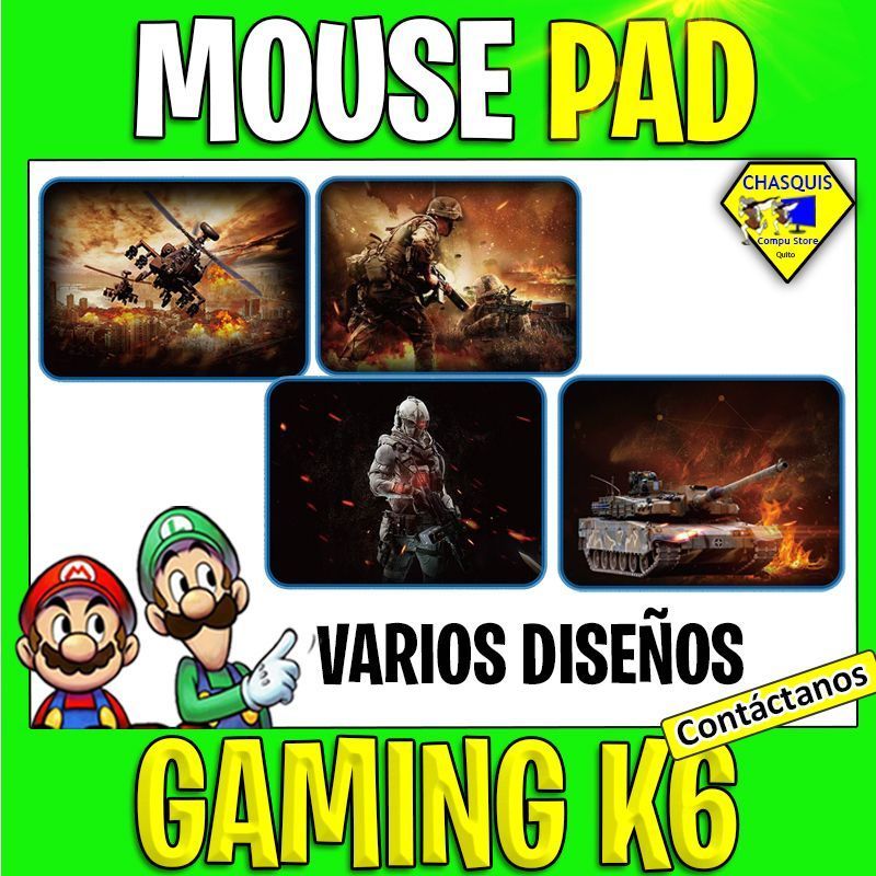 MOUSE PAD GAMING K6