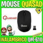 MOUSE QUASAD INALÁMBRICO QM-610
