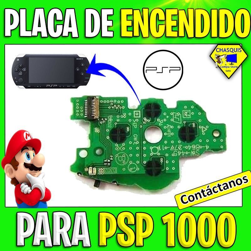 PLACA INTERRUPTOR DE ENCENDDO PSP 1000