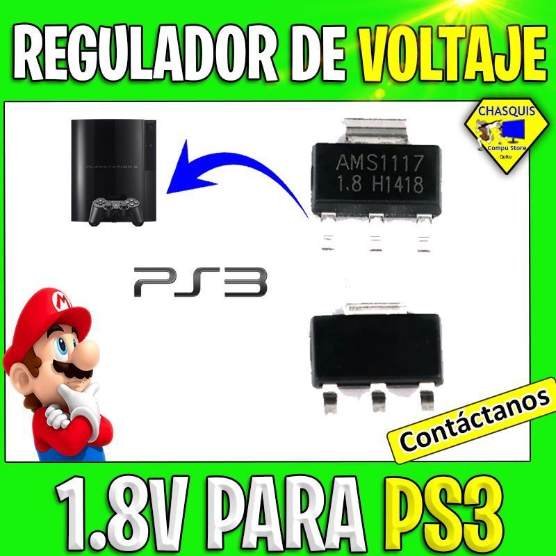 REGULADOR DE VOLTAJE 1.8V PS3