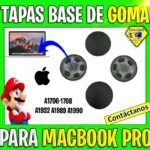 TAPAS BASE DE GOMA PARA MACBOOK PRO A1707 1706 1708 A1932 A1989 A1990