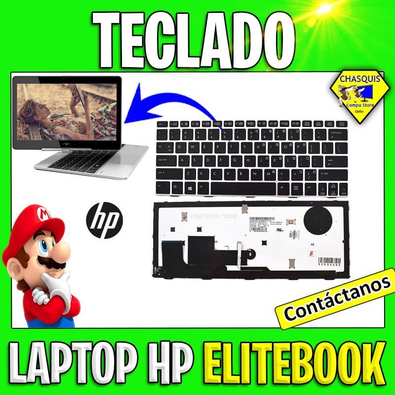 TECLADO PARA LAPTOP HP ELITEBOOK 810 G1 MODELO SN8123BL