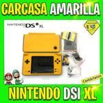 CARCASA COMPLETA PARA NINTENDO DSI XL AMARILLA DORADA