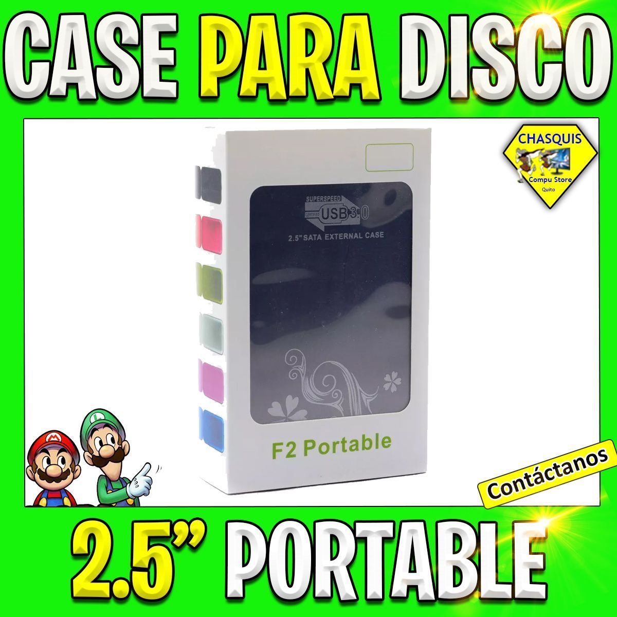 LECTOR DE DISCOS M.2 M2 CASE ENCLOSURE NGFF USB