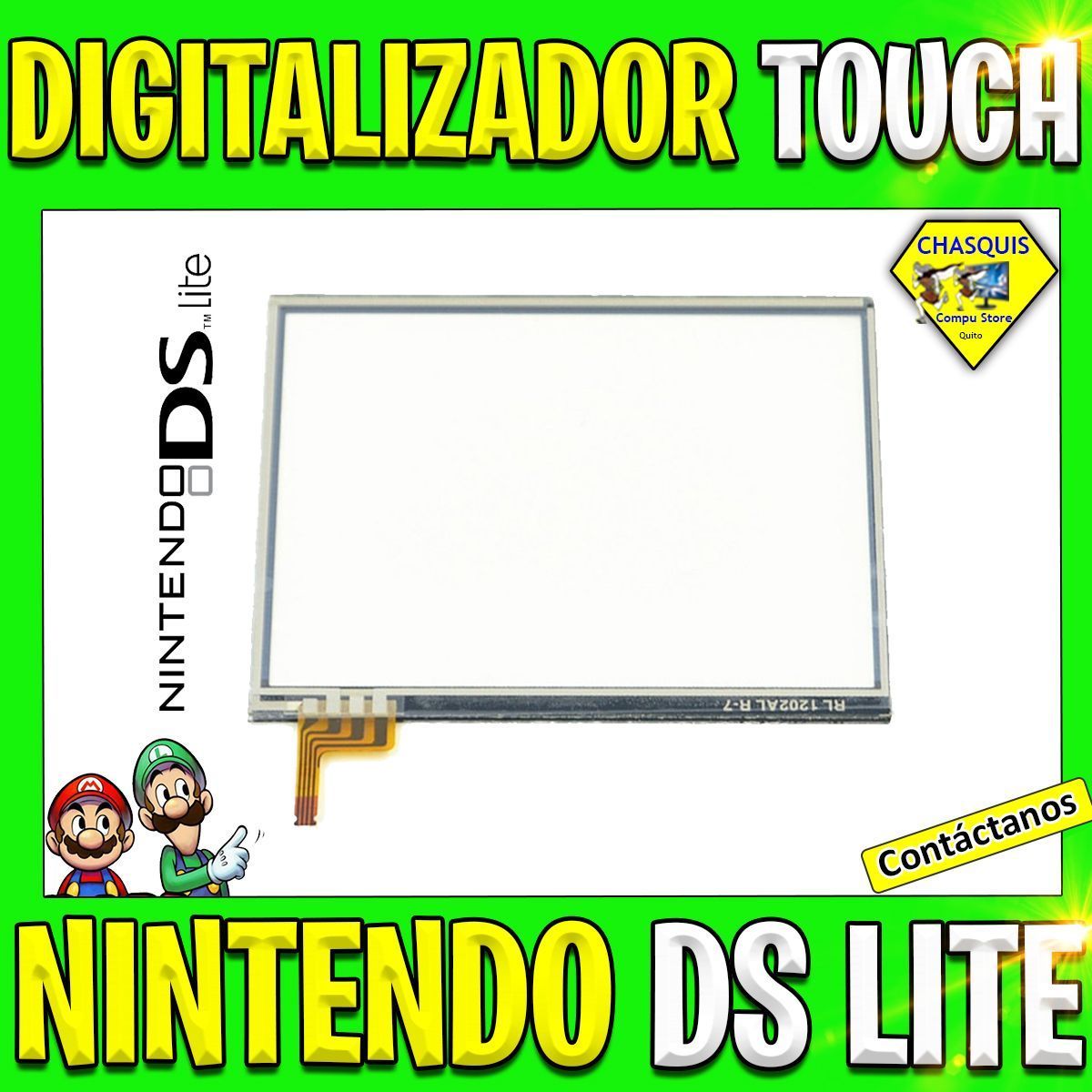 DIGITALIZADOR DE PANTALLA TOUCH / TACTIL PARA NINTENDO DS LITE/ NDSL