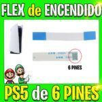 FLEX DE ENCENDIDO DE 6 PINES DE CONSOLA PS5