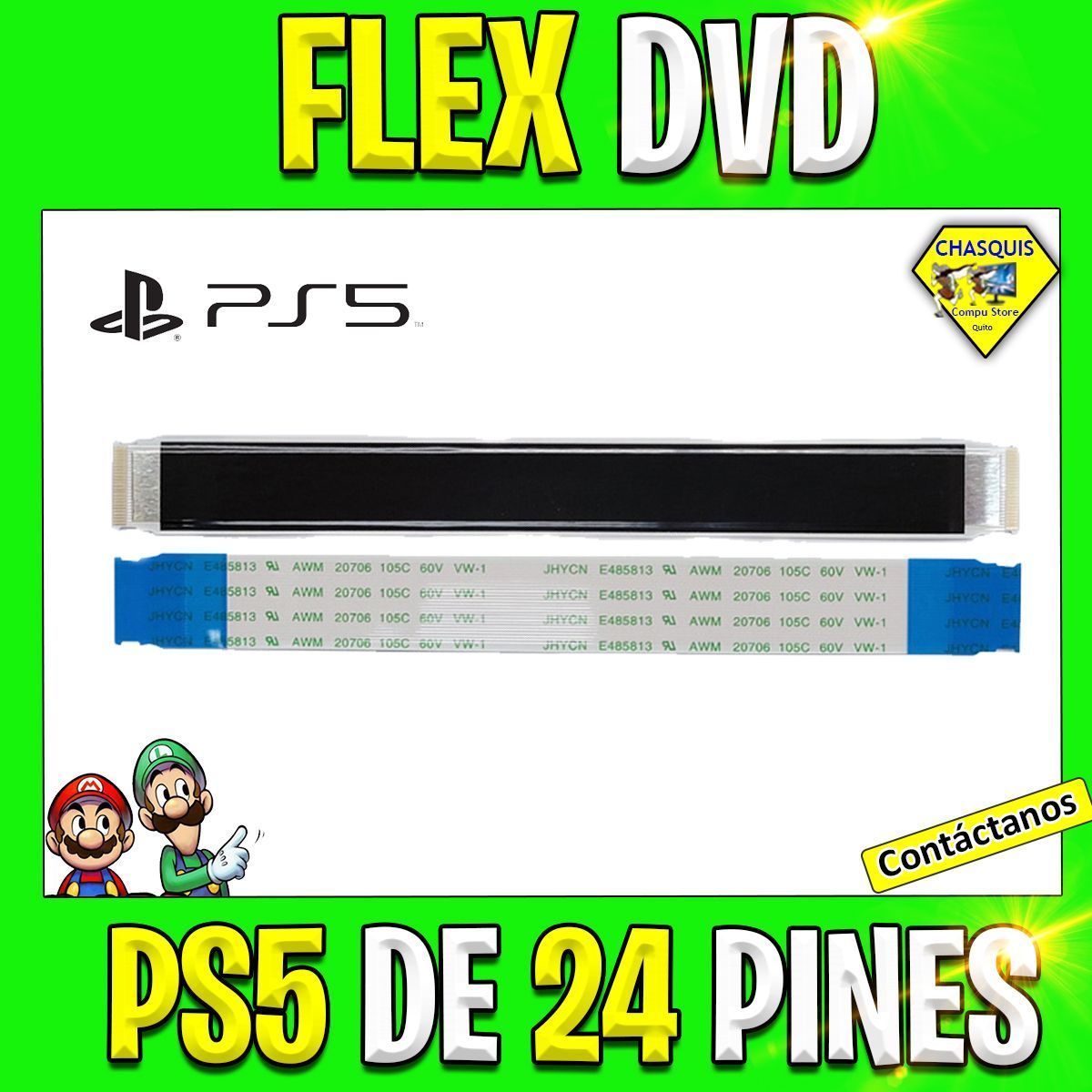 FLEX DE LECTORA / BLURAY A PLACA PS5 25 PINES