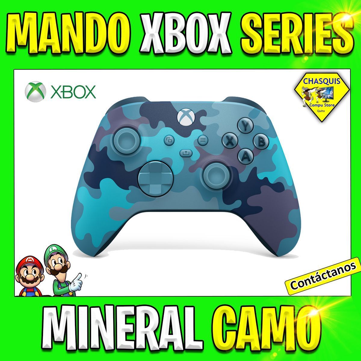 MANDO ORIGINAL XBOX SERIES S/X ONE MINERAL CAMO