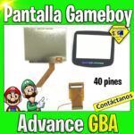 PANTALLA GAMEBOY ADVANCE GBA SP CON CABLE DE 40 PINES