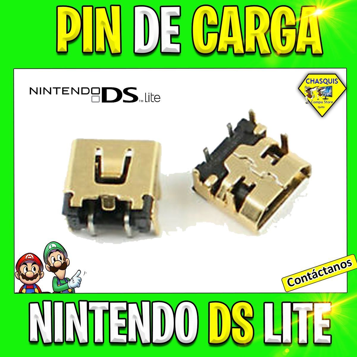 PIN DE CARGA PARA NINTENDO DS LITE