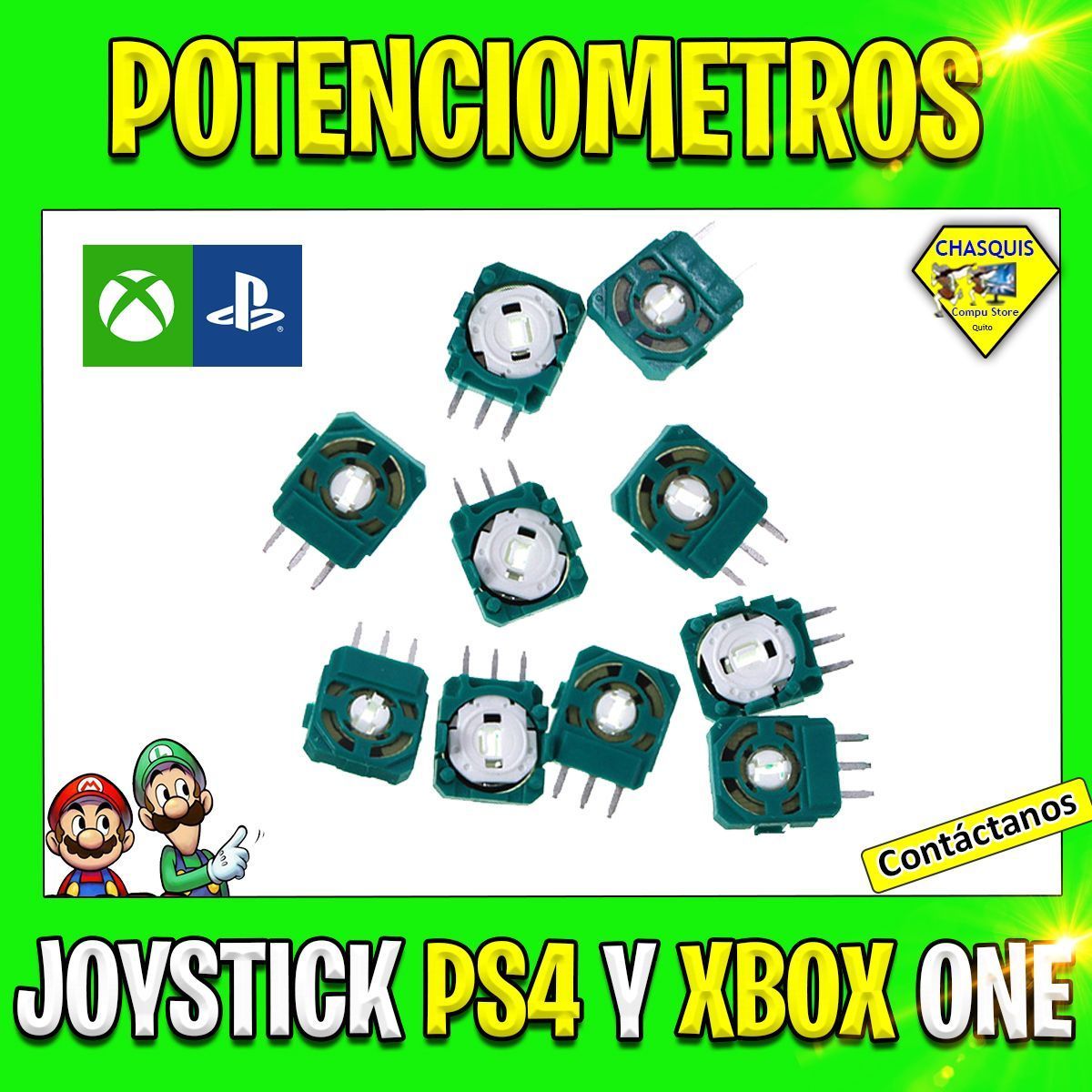 POTENCIOMETRO PARA JOYSTICK MANDO PS4 Y XBOX ONE
