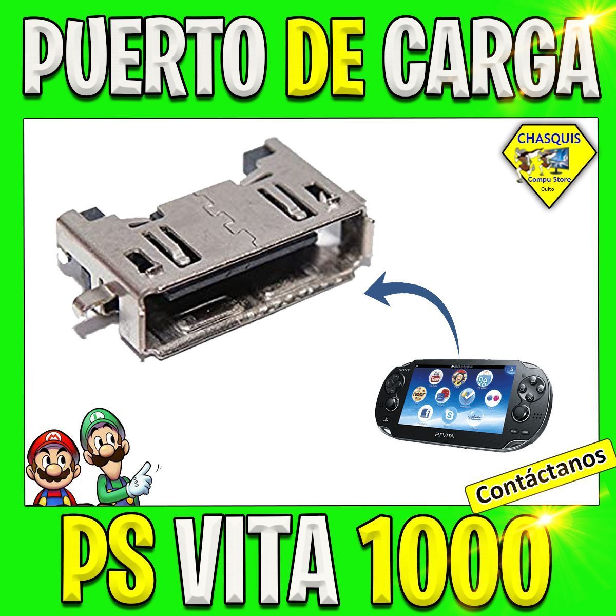 PIN DE CARGA PARA PSVITA 1000/ PS VITA FAT