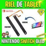 RIEL / CARRIL DE TABLET IZQUIERDO NINTENDO SWITCH OLED