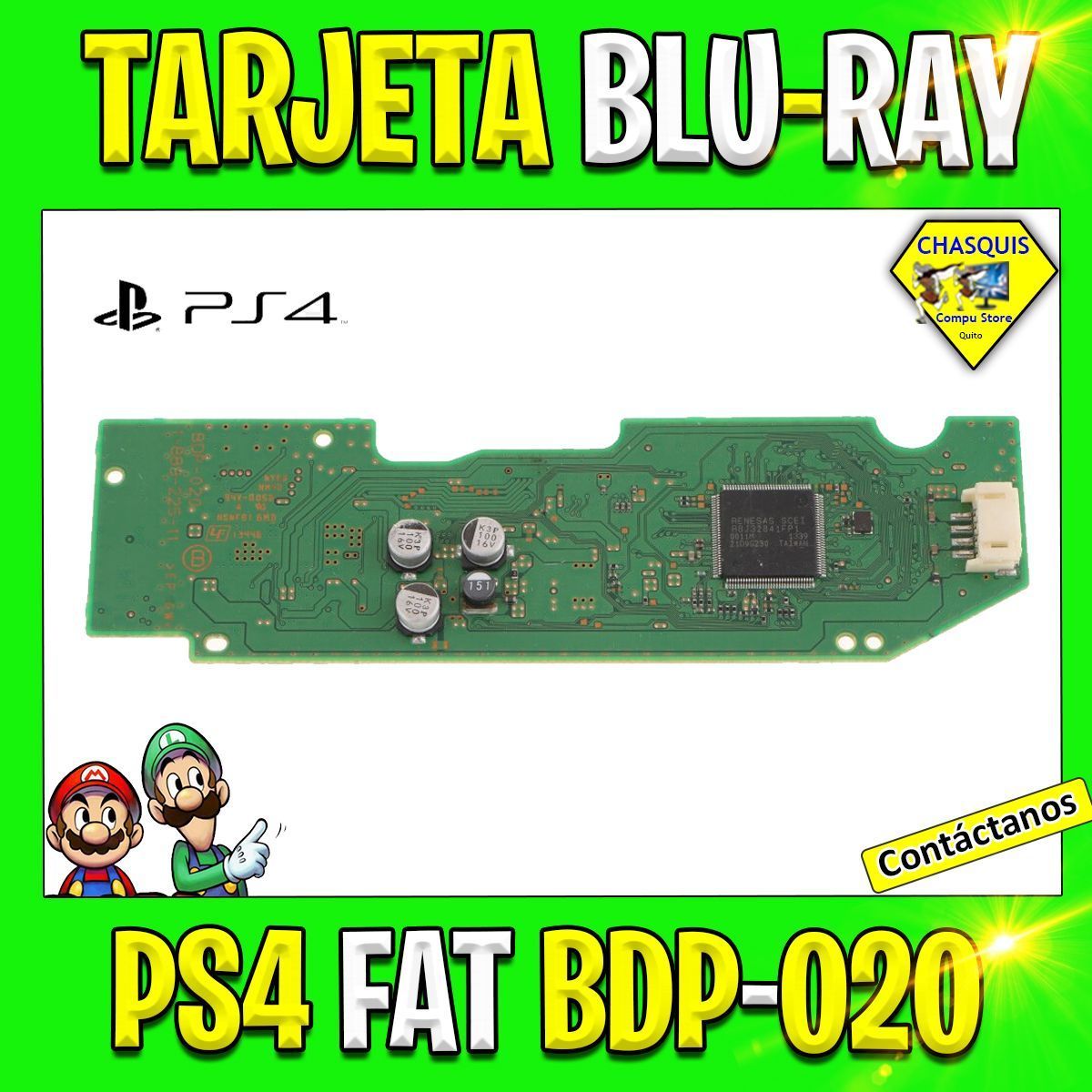 TARJETA/ PLACA BLURAY PARA PS4 FAT BDP-020