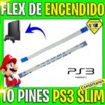 FLEX DE ENCENDIDO DE 10 PINES PARA PS3 SLIM