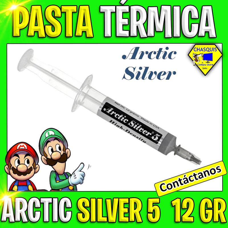 PASTA TERMICA ARCTIC SILVER 5 - 12 GRAMOS